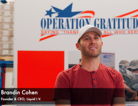 Operation Gratitude: Sending LIV to Our Military Heroes Around the World