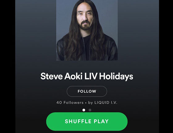 Steve Aoki Holiday Playlist