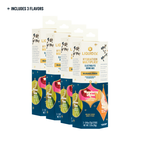 Liquid I.V.® Sugar-Free Hydration Multiplier® - Limited Edition Variety Pack Stocking Stuffer