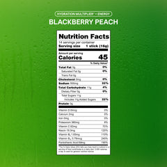 Blackberry Peach Hydration Multiplier® +Energy