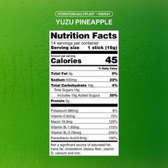 Yuzu Pineapple Hydration Multiplier® +Energy